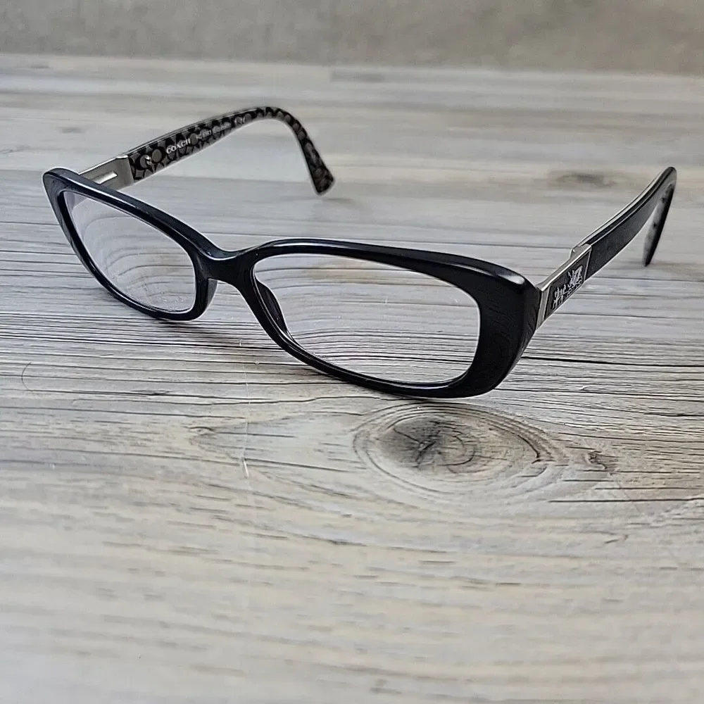 COACH HC 6063 5261 Eyeglasses Black‎ Military Sig C FRAMES ONLY 51-15 135 - Picture 2 of 14